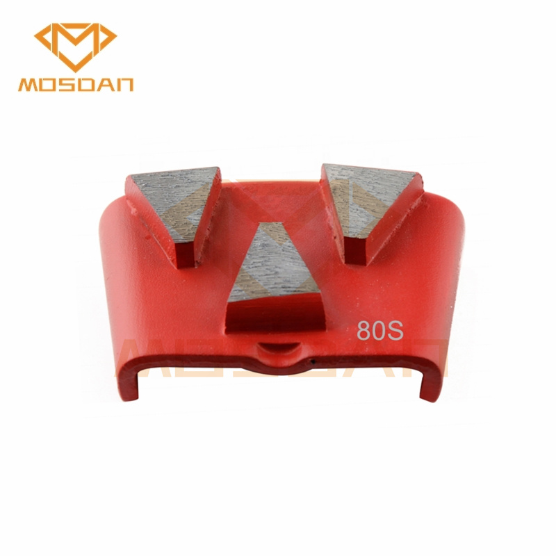 Concrete grinding disc for HTC