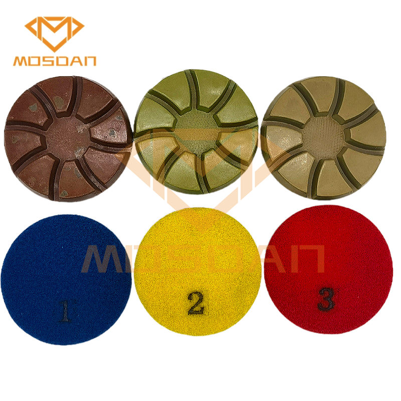 3 Steps Polishing Pads